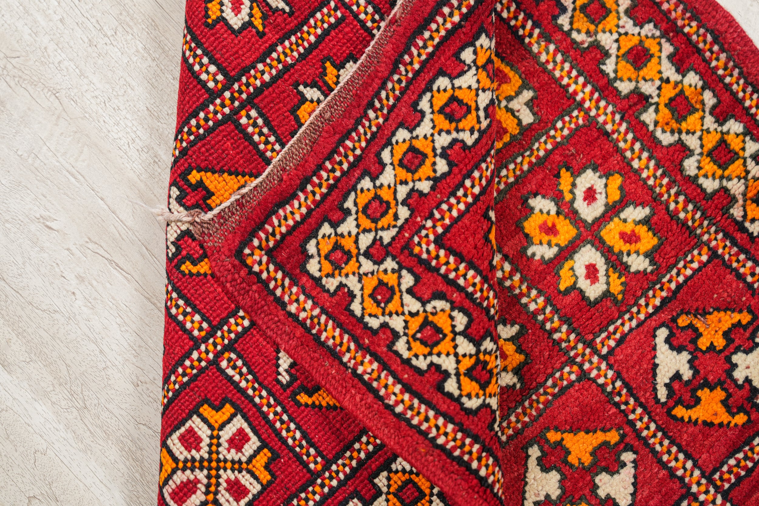 Vintage Moroccan Zemmour Rug 4'1" x 2'7"