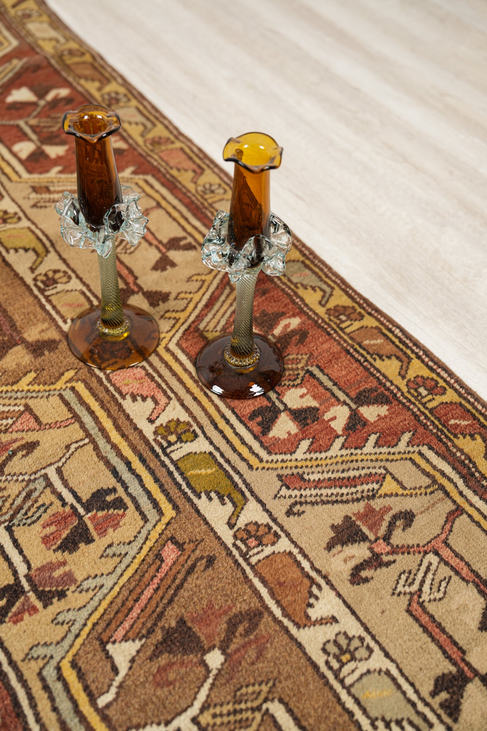 Vintage Turkish Milas Rug 7'1" x 4'1"