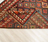 Antique Sauj Bulag Rug 8'3" x 4'4"