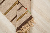Vintage Scandinavian Table Runner Textile 4'8" x 1'5"