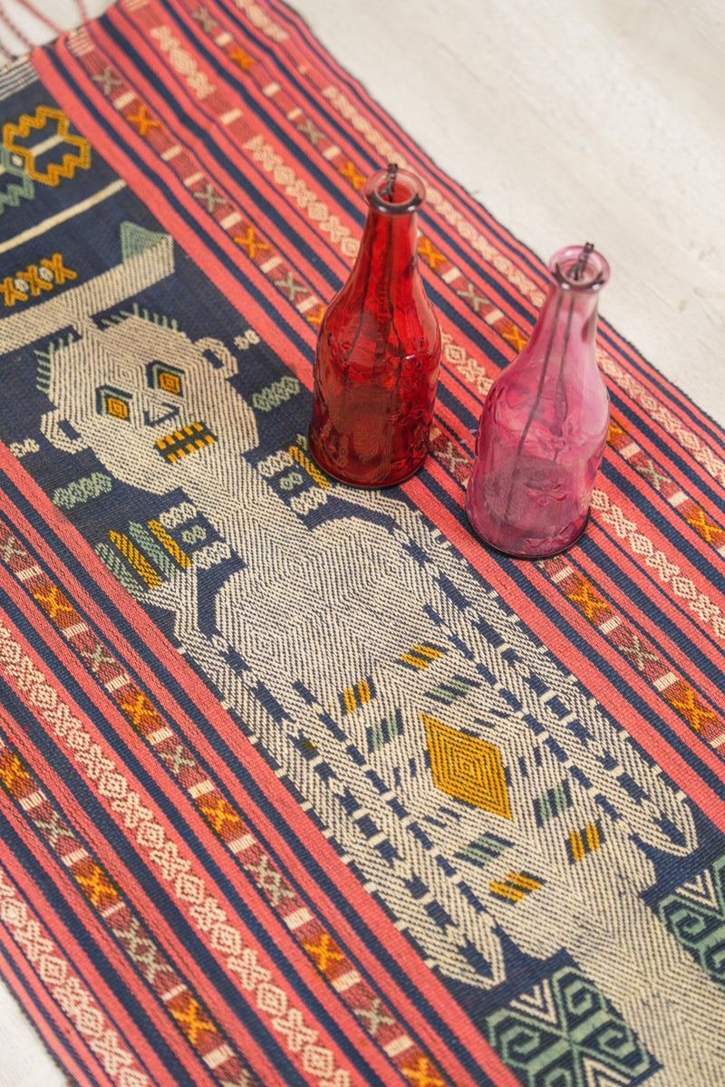 Vintage Sumba Pahikung Ikat 5'x 1'9"