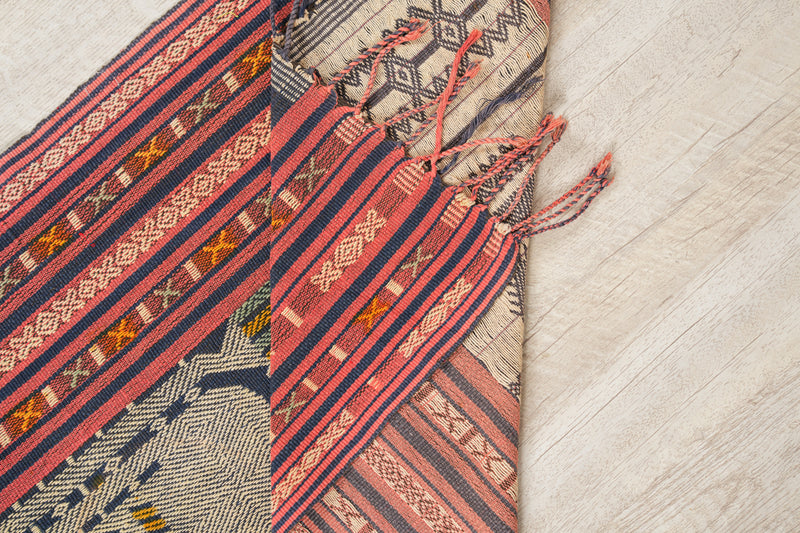 Vintage Sumba Pahikung Ikat 5'x 1'9"