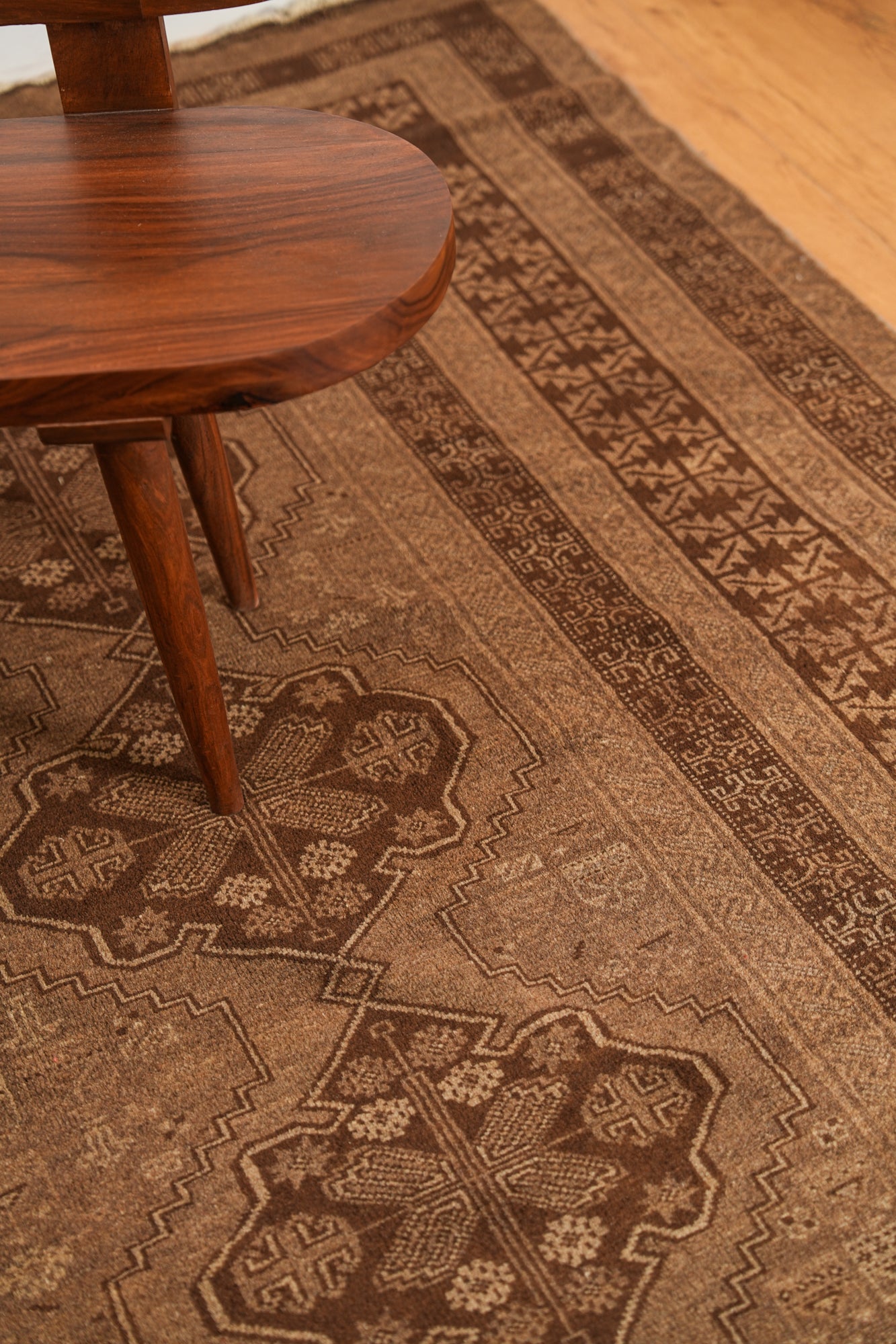 Vintage Turkmen Rug 11'9" x 9'5"