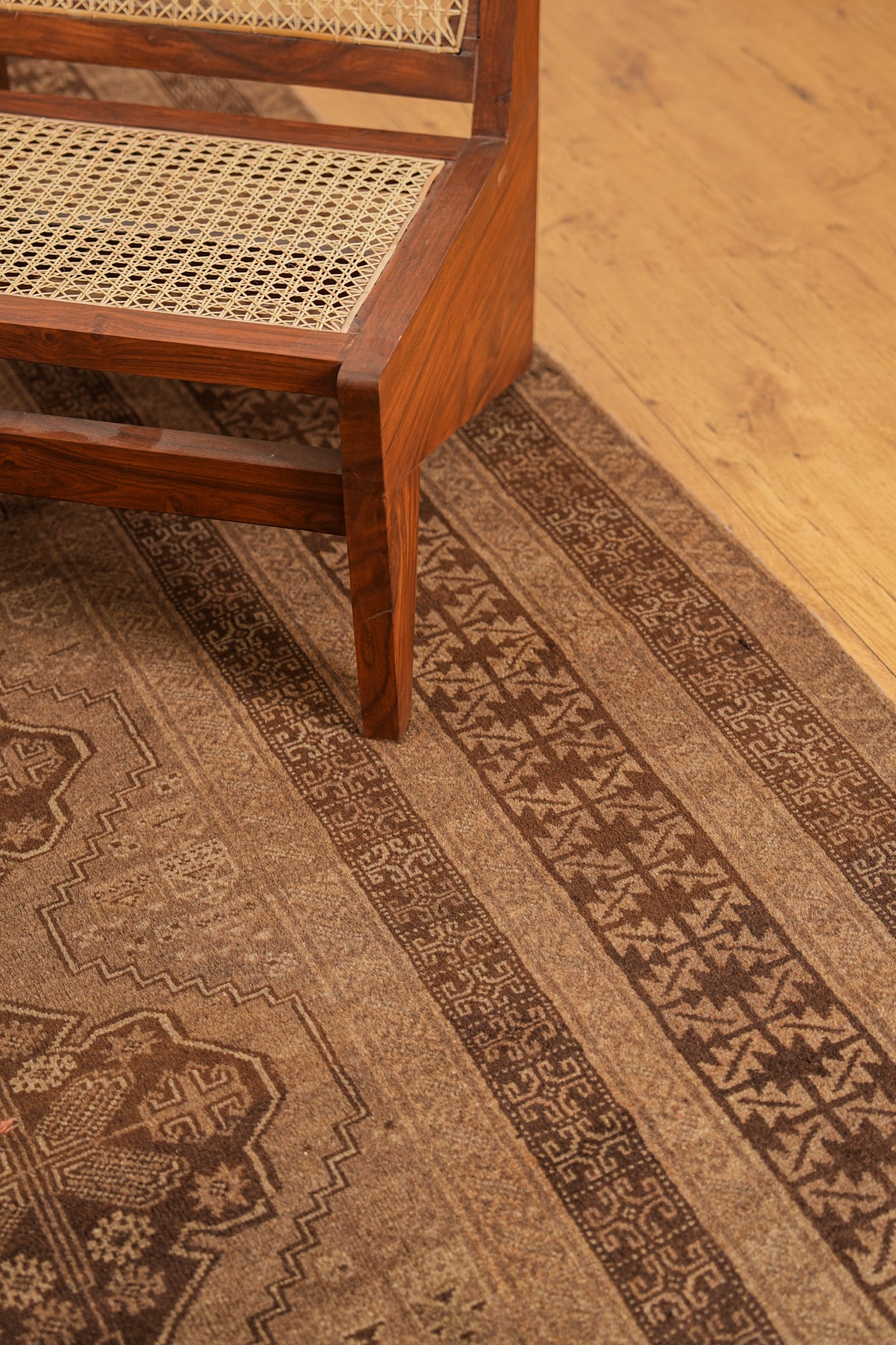Vintage Turkmen Rug 11'9" x 9'5"