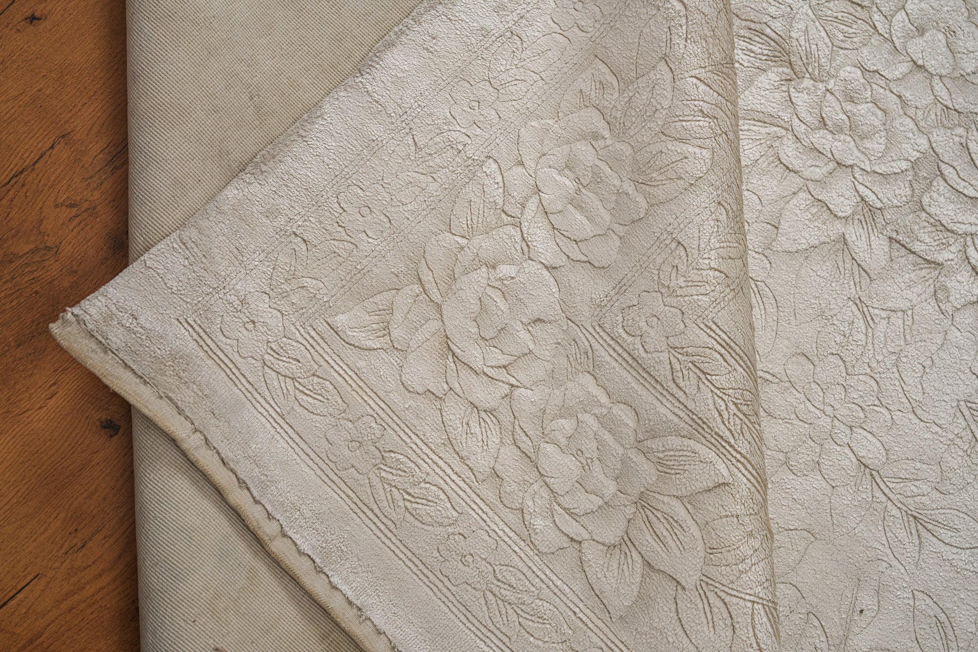 Vintage Chinese Floral Rug 9'8" x 7'9"