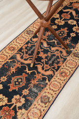 Vintage Chobi Hallway Runner rug 25'3" x 2'5"