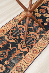 Vintage Chobi Hallway Runner rug 25'3" x 2'5"