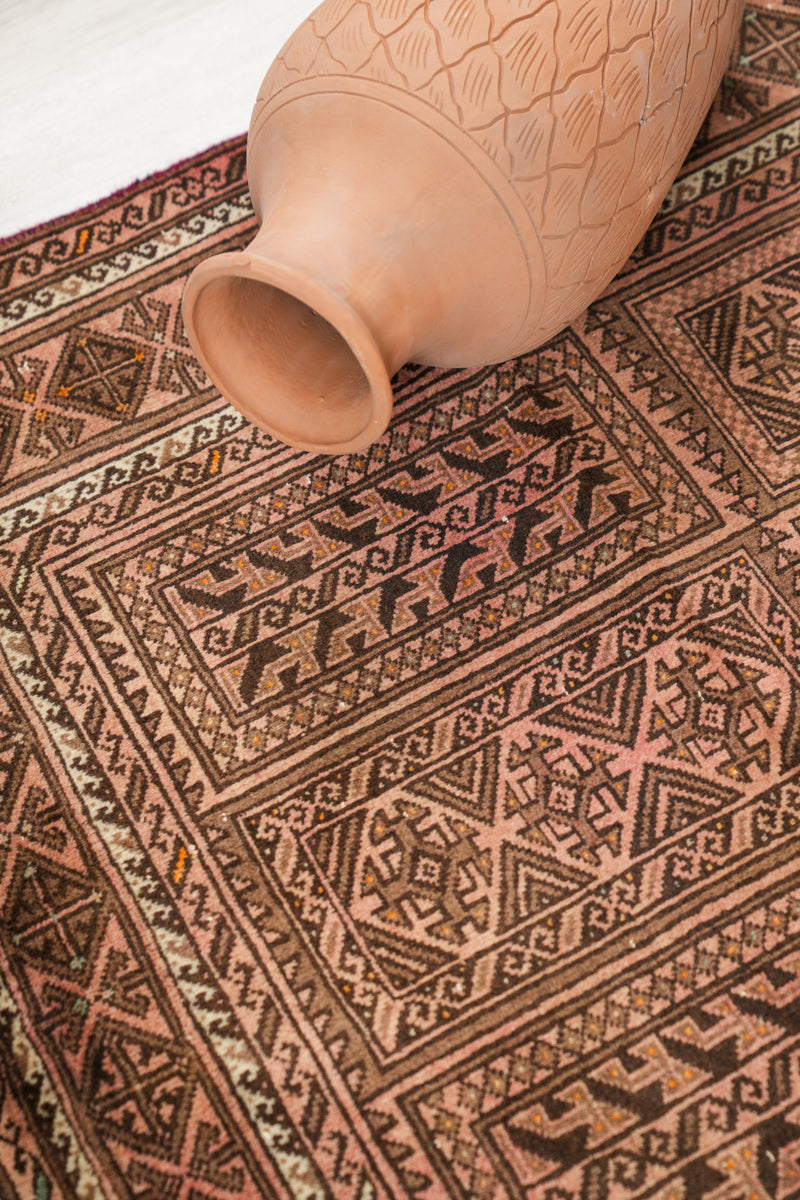 Vintage Baloch Rug 7' x 4'