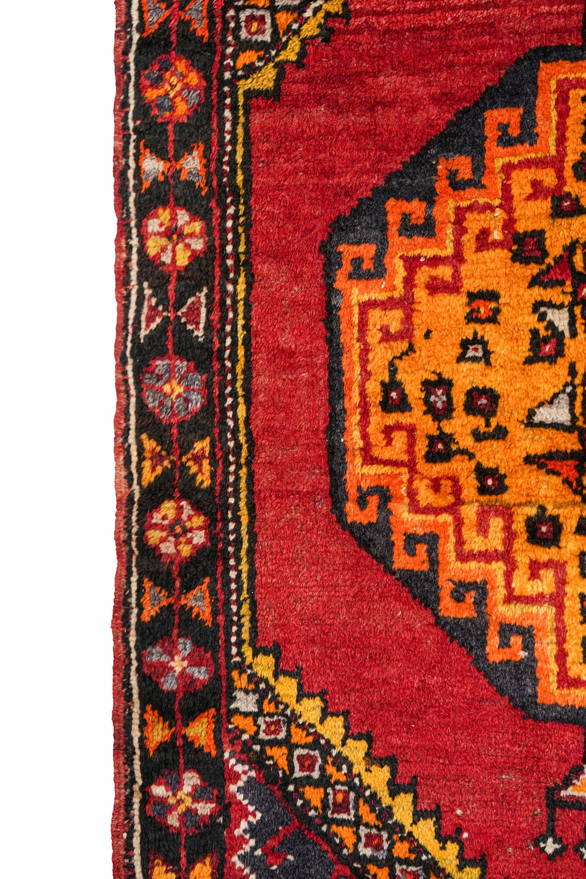 Vintage Turkish Rug 3'4" x 2'