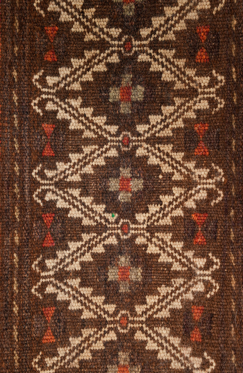 Vintage Turkmen Saddle Bag 3'6" x 2'2"