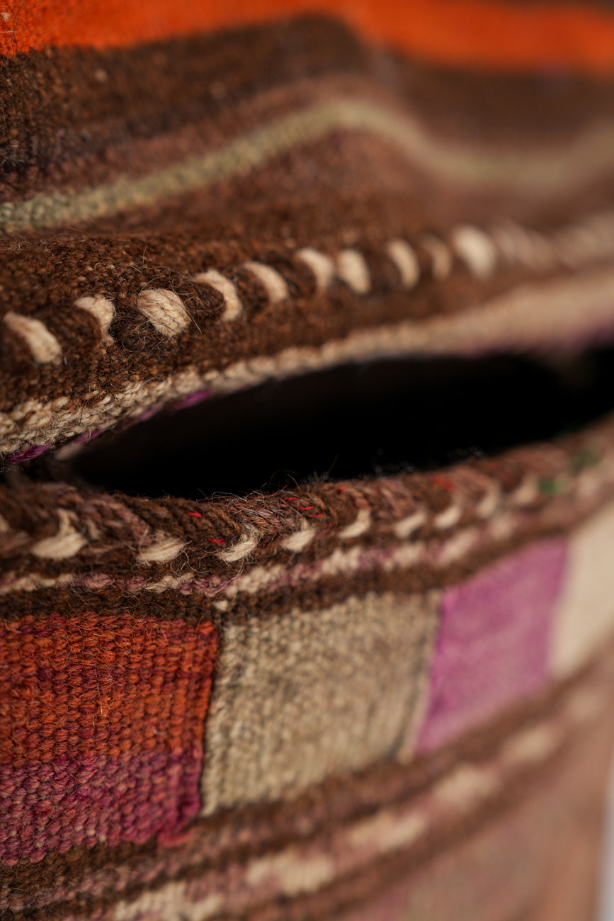 Vintage Turkmen Saddle Bag 3'6" x 2'2"