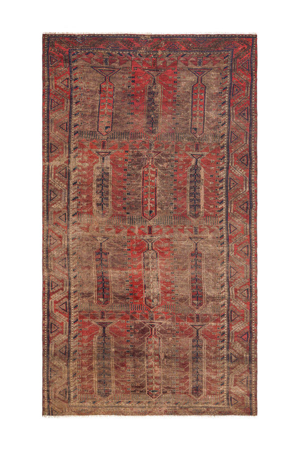 Antique Timuri Baloch rug 12' x 6'8"