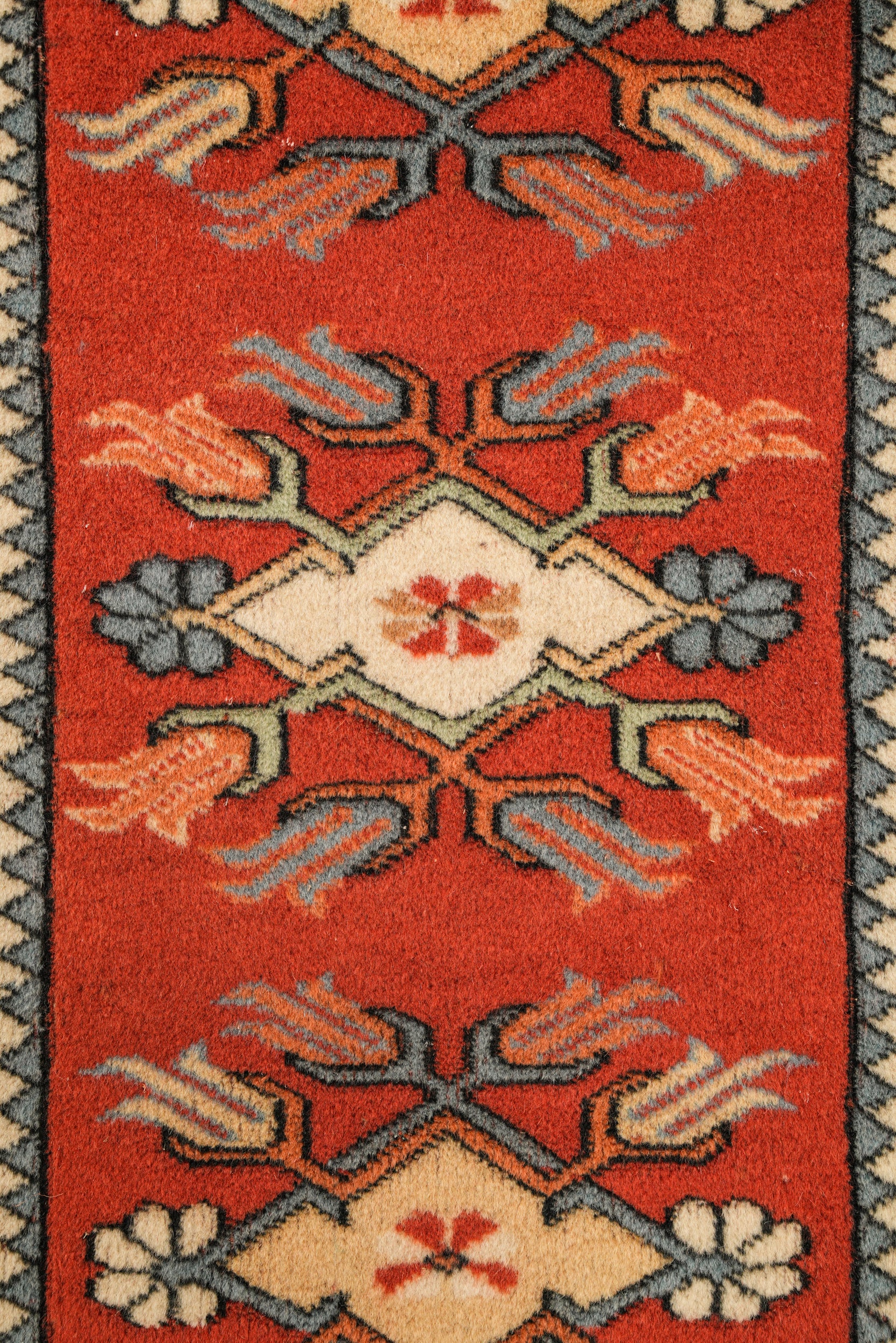 Vintage Turkish Milas Rug 4' x 2'10"