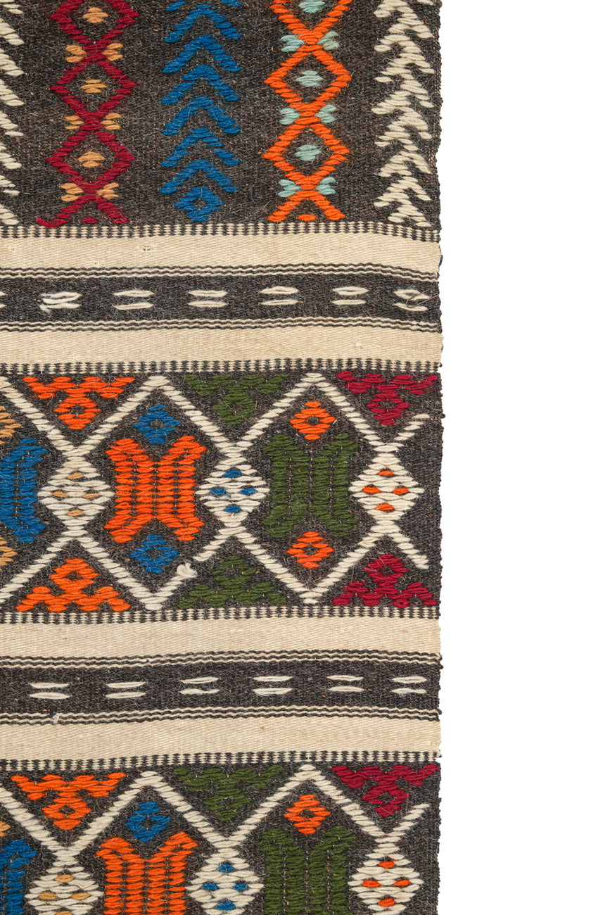Vintage Moroccan Kilim 4'1" x 2'2"