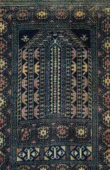 Vintage Tribal Baloch Rug 4'5" x 3'