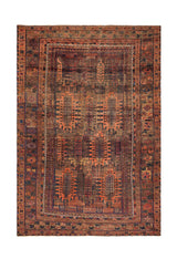 Antique Timuri Baloch Rug 10'7" x 7'1"