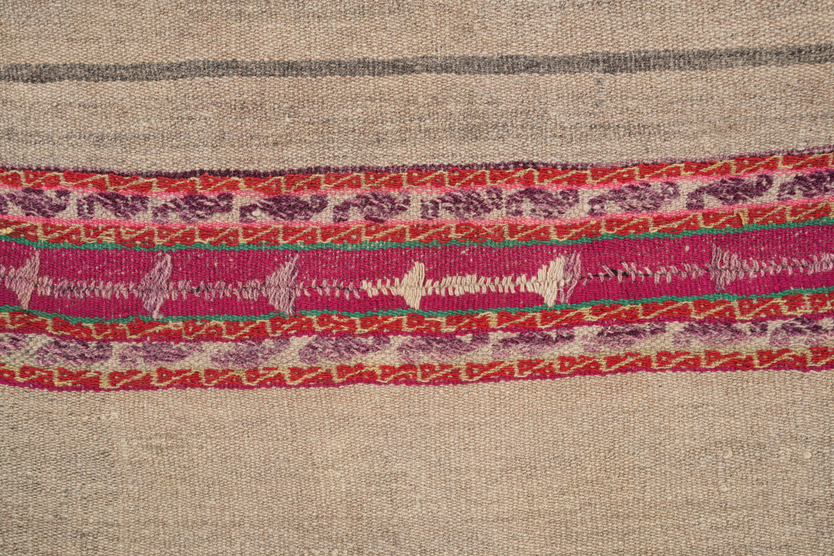 Vintage Bolivian Manta Textile 3'5" x 3'4"