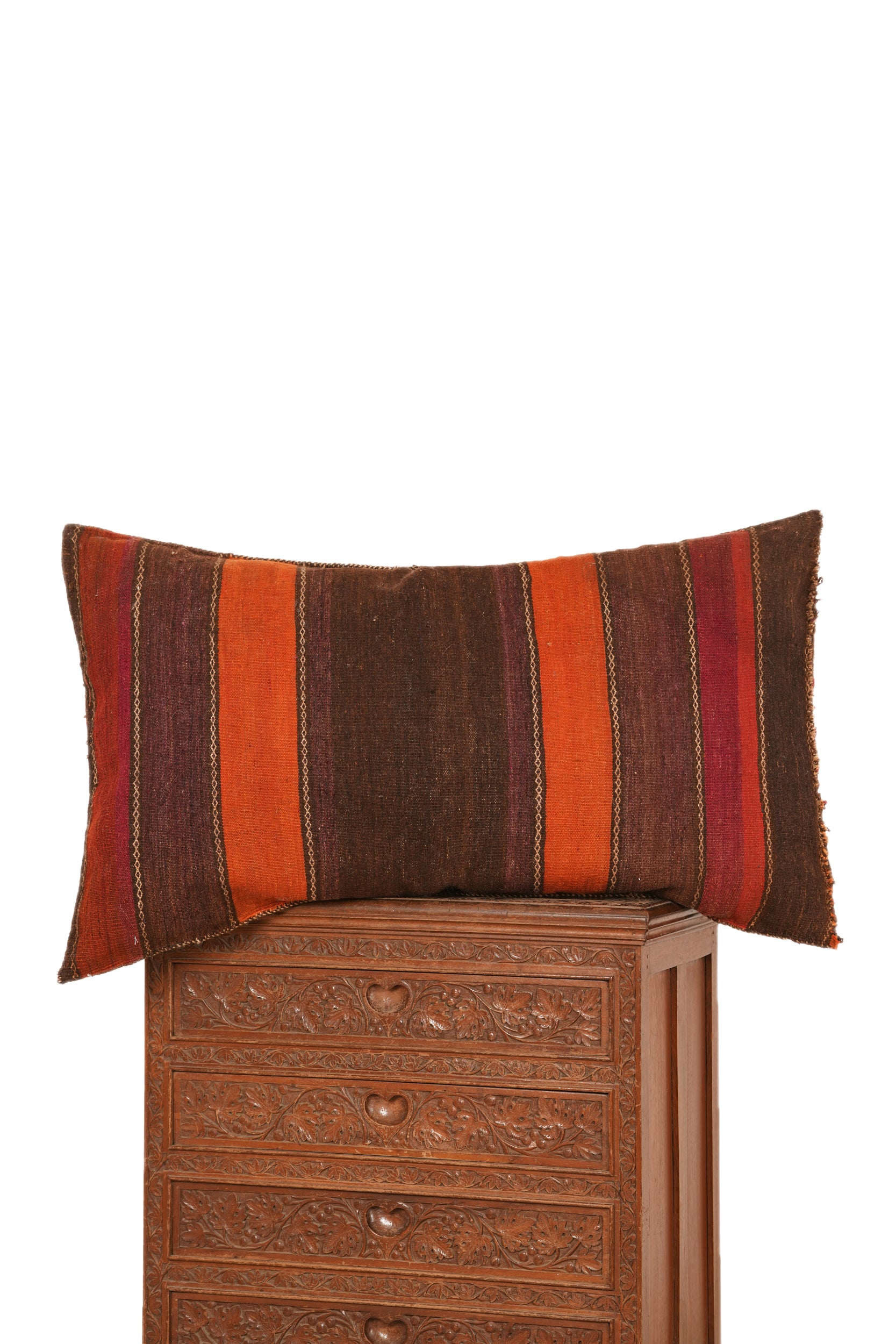 Vintage Turkmen Saddle Bag Cushion 3'8" X 2'2"