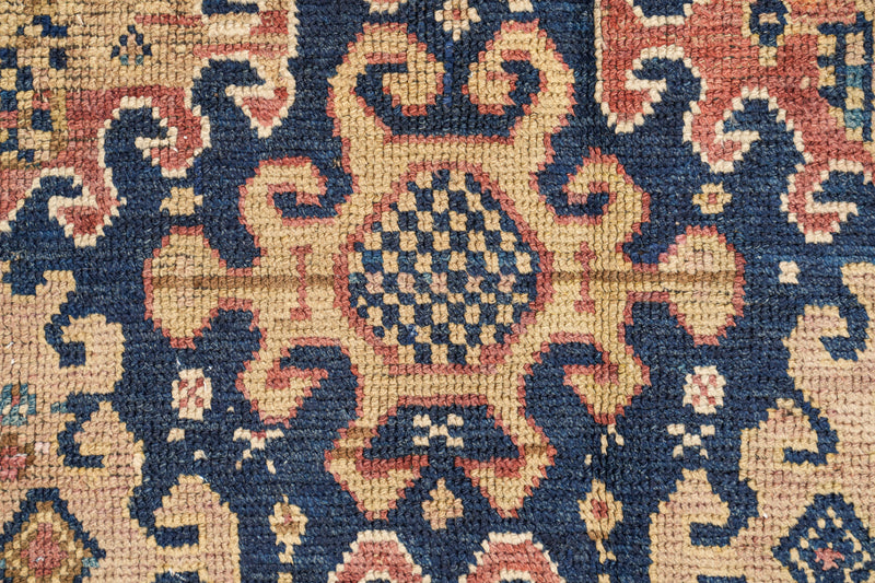 Antique Caucasian Kazak Rug 7'7" x 4'