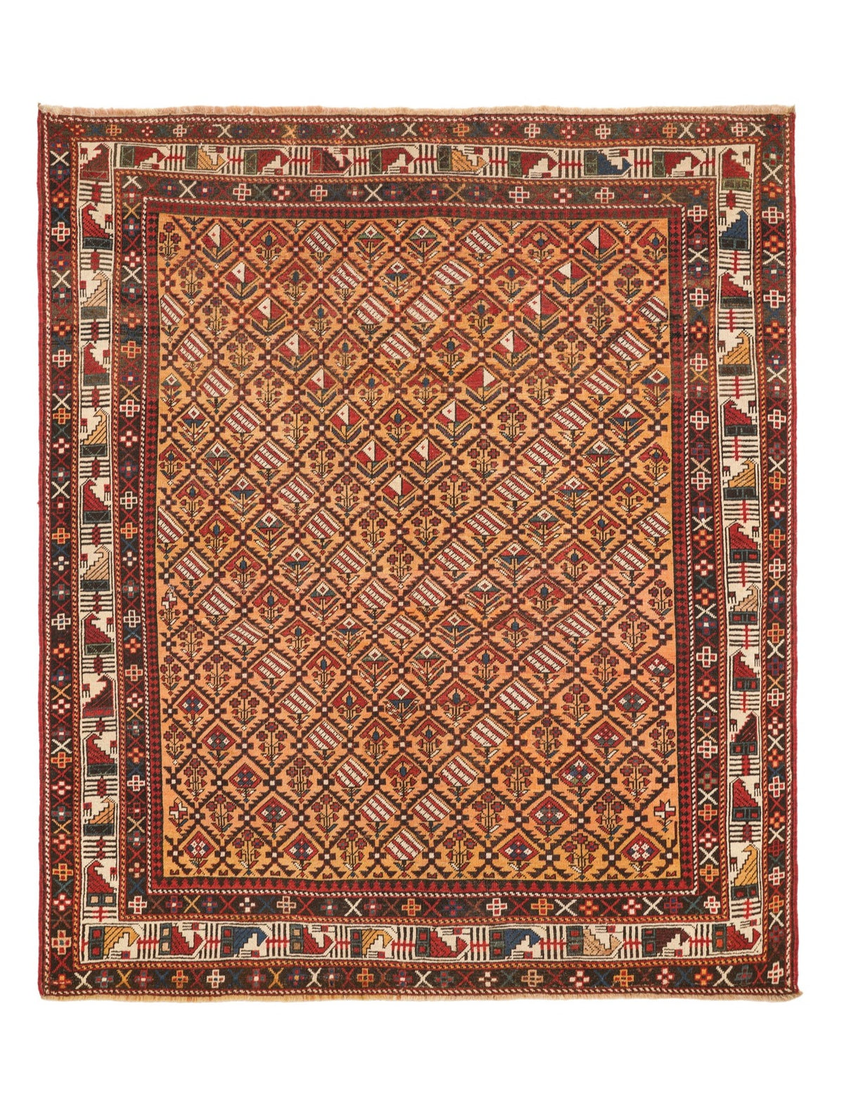 51×103\"Winter wonderland” ViNTAGE RUG Winter Wonderland