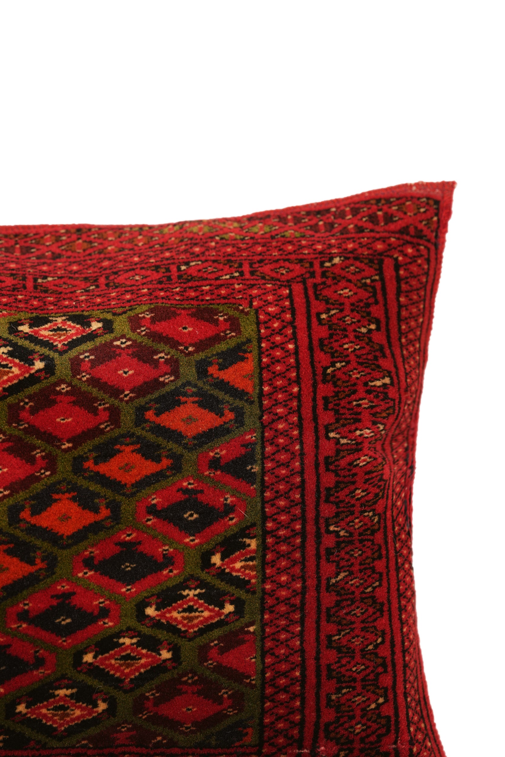 Vintage Turkmen Tribal Cushion 2'8" x 1'5"