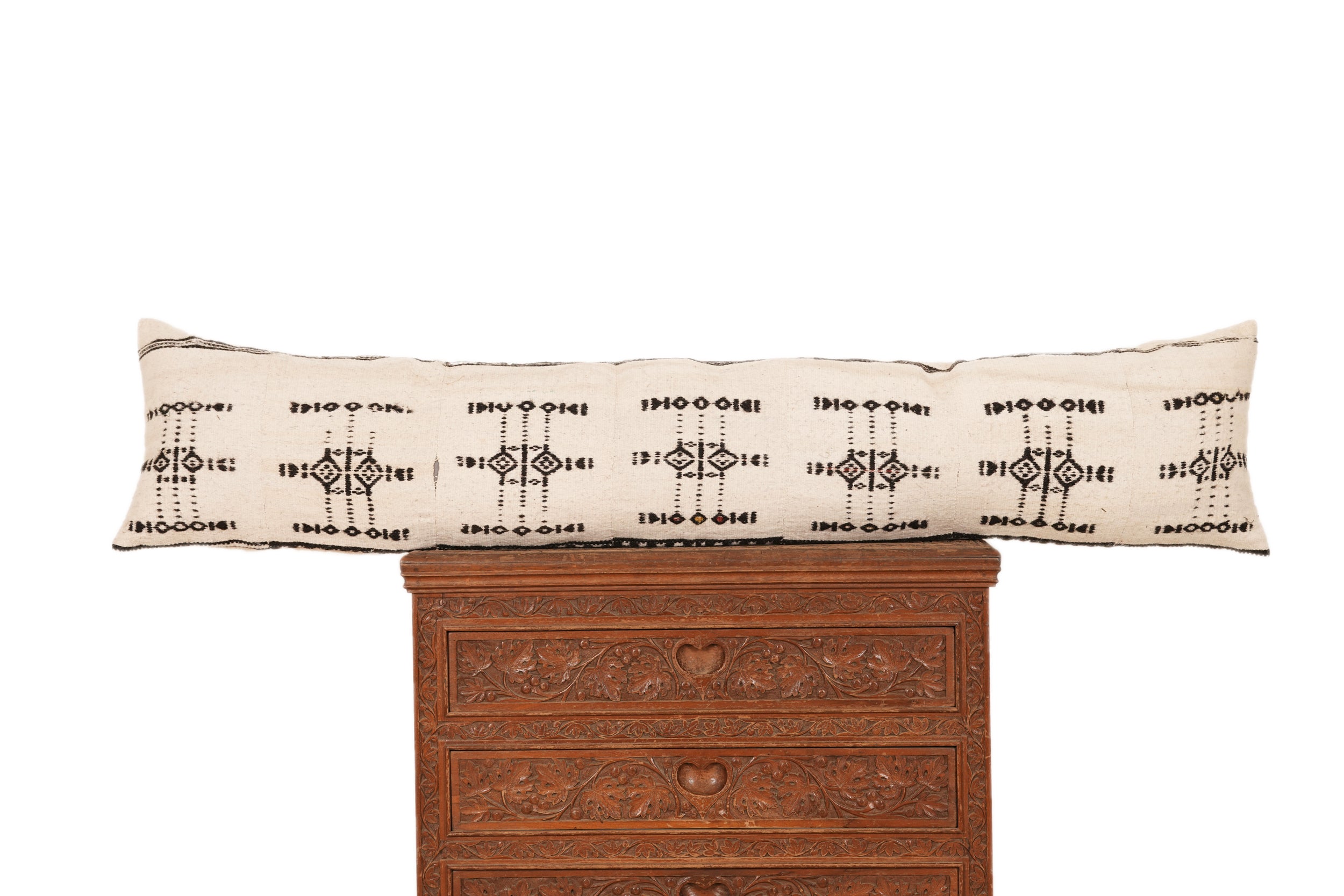 Vintage African Fulani Lumbar cushion 5' x 1'2"