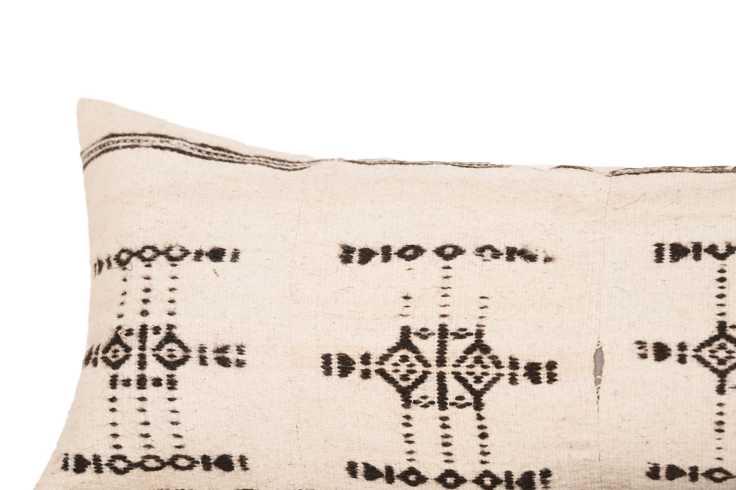 Vintage African Fulani Lumbar cushion 5' x 1'2"