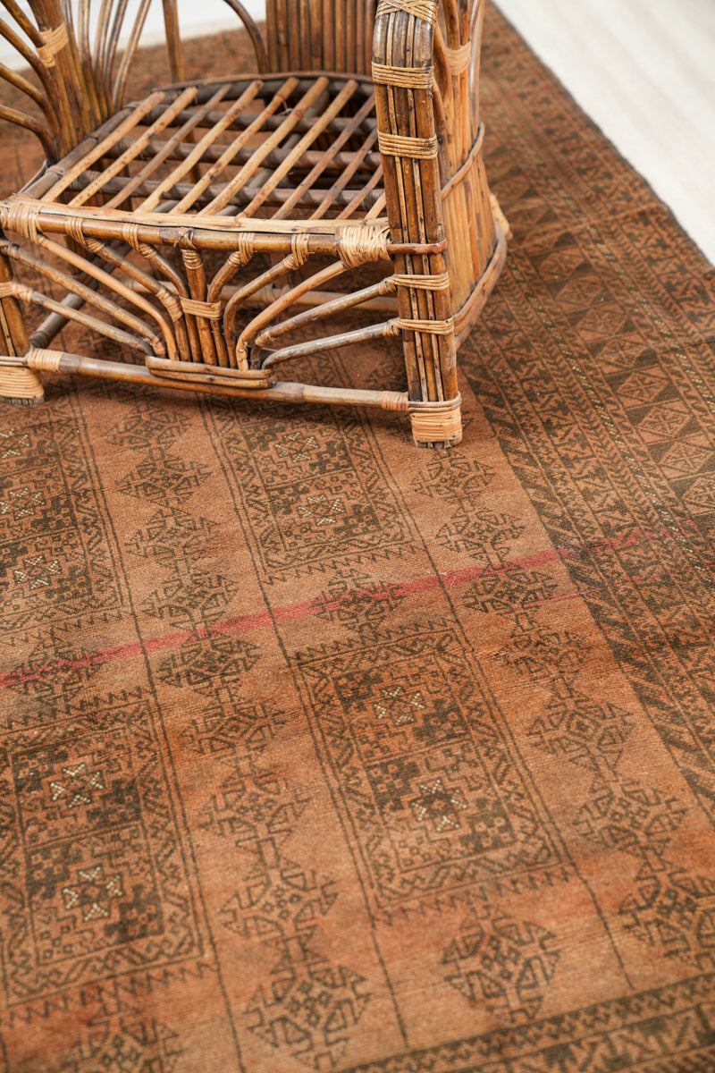 Vintage Turkmen Rug 9'3" x 6'10"