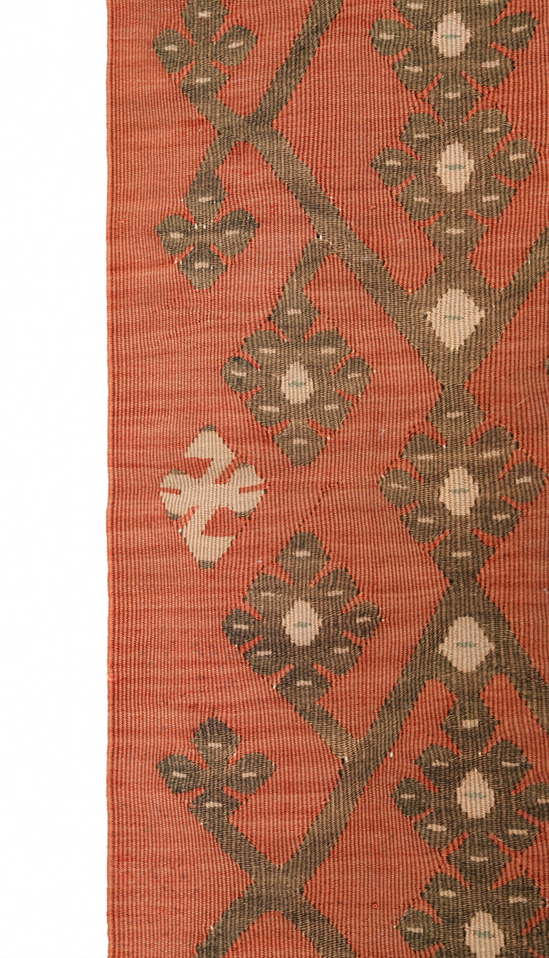 Vintage Turkish Tribal Kilim 2'8" x 1'1"