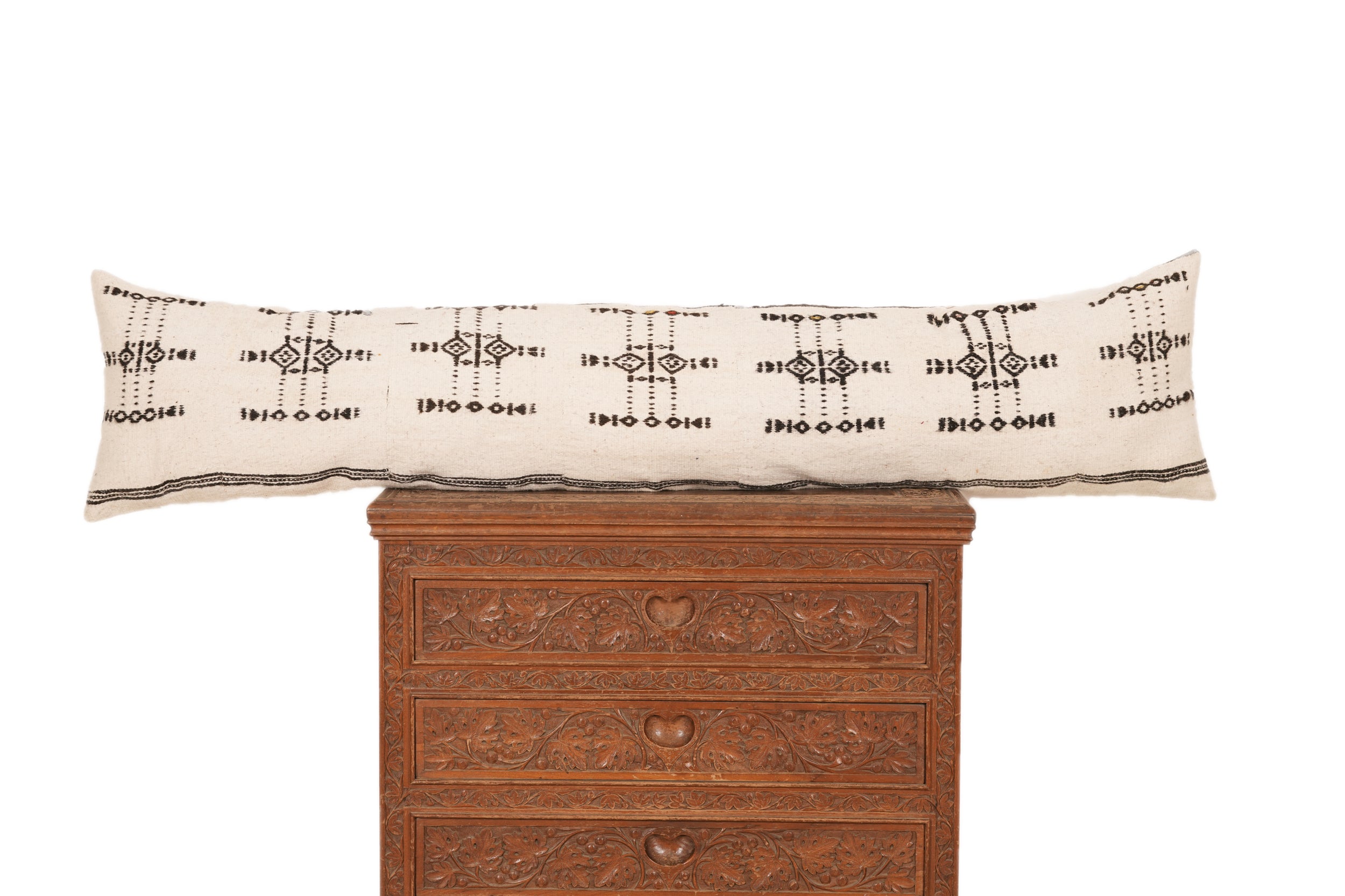 Vintage African Fulani Lumbar cushion 5' x 1'2"