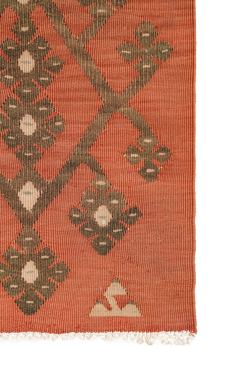 Vintage Turkish Tribal Kilim 2'8" x 1'1"