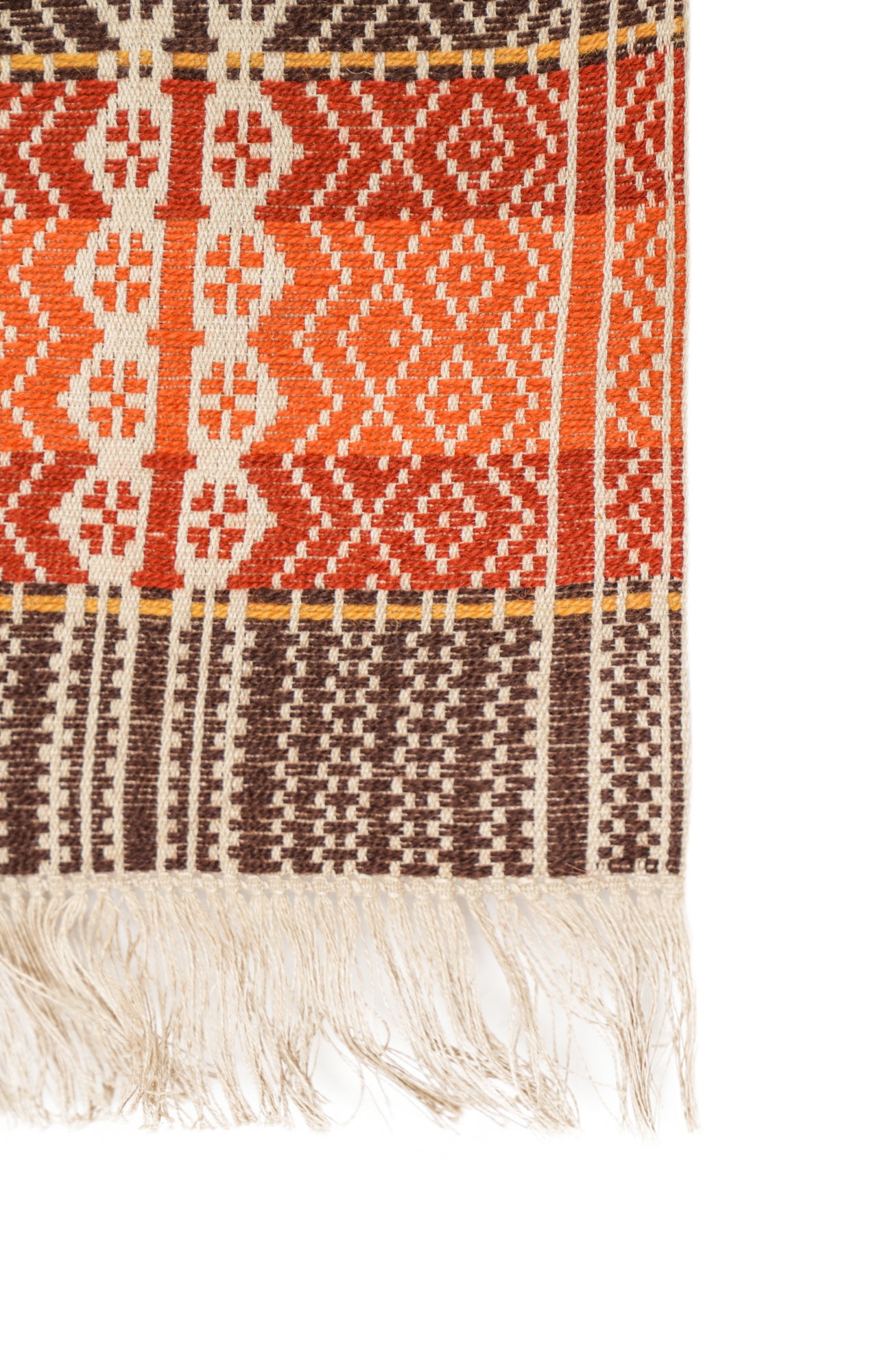 Vintage Scandinavian Skillbragd Textile 3'2" x 1'3"