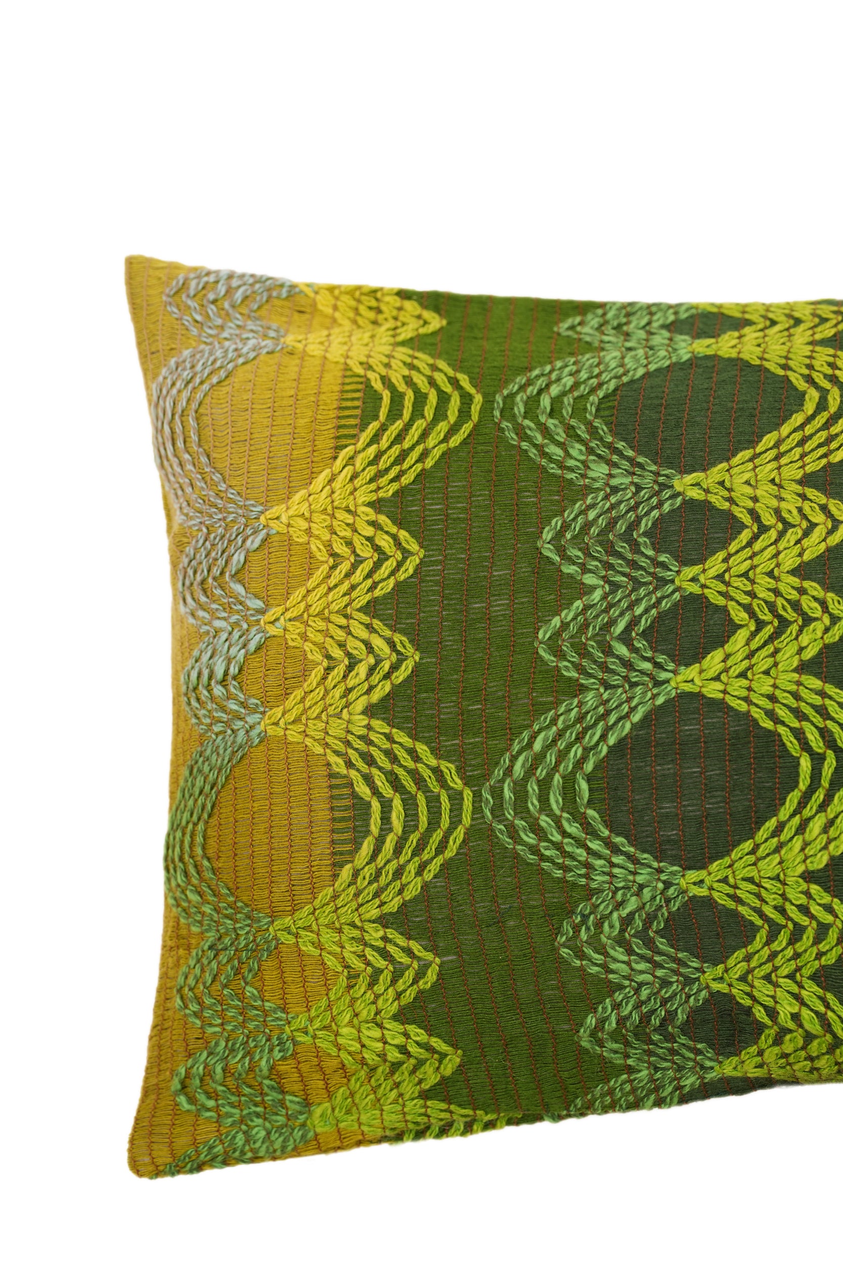 Vintage Scandinavian Lumbar cushion 4'5" x 1'4"