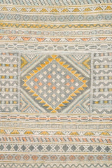 Vintage Moroccan Tribal Kilim 7'6" x 3'9"