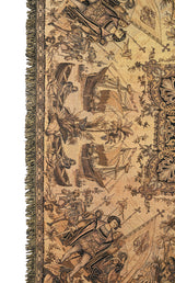 Vintage European Tapestry 5'3" x 5'3"