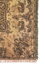 Vintage European Tapestry 5'3" x 5'3"