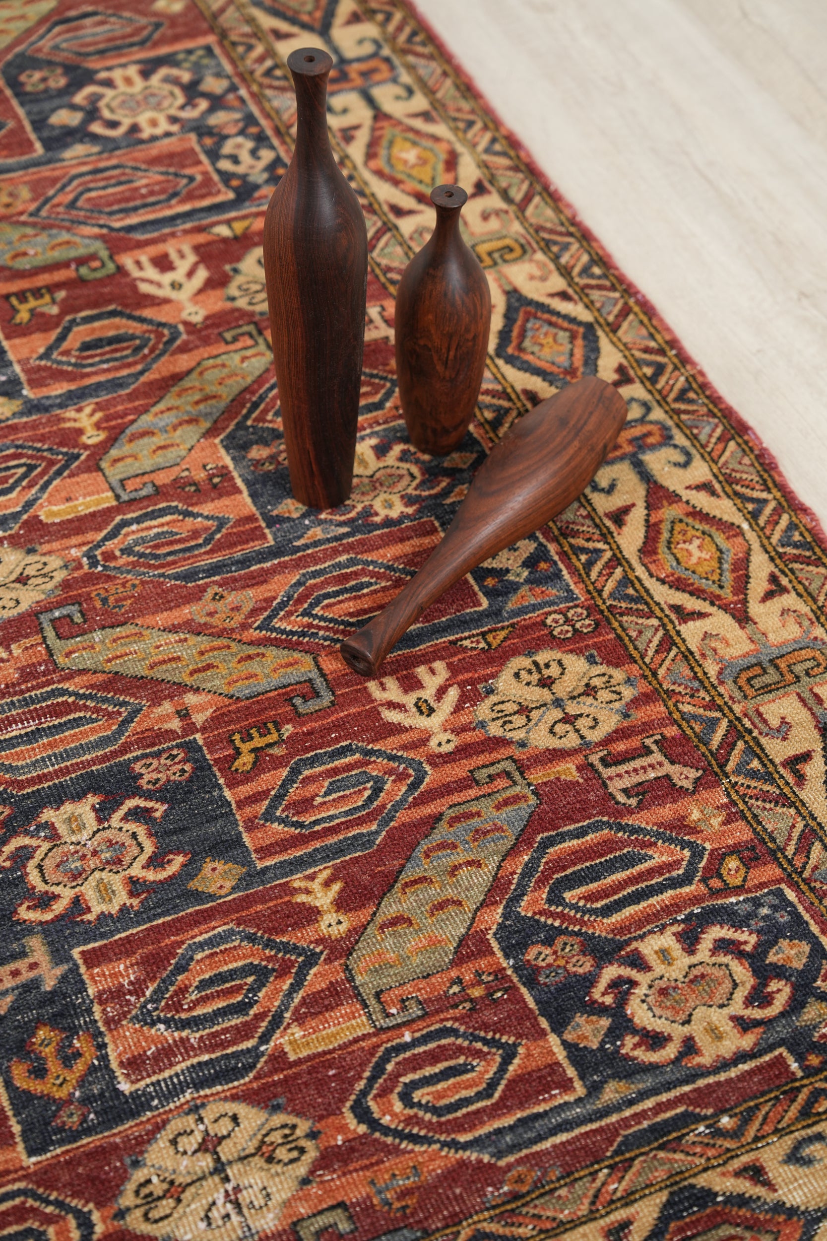 Vintage Turkmen Rug 5'9" x 3'10"