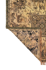 Vintage European Tapestry 5'3" x 5'3"