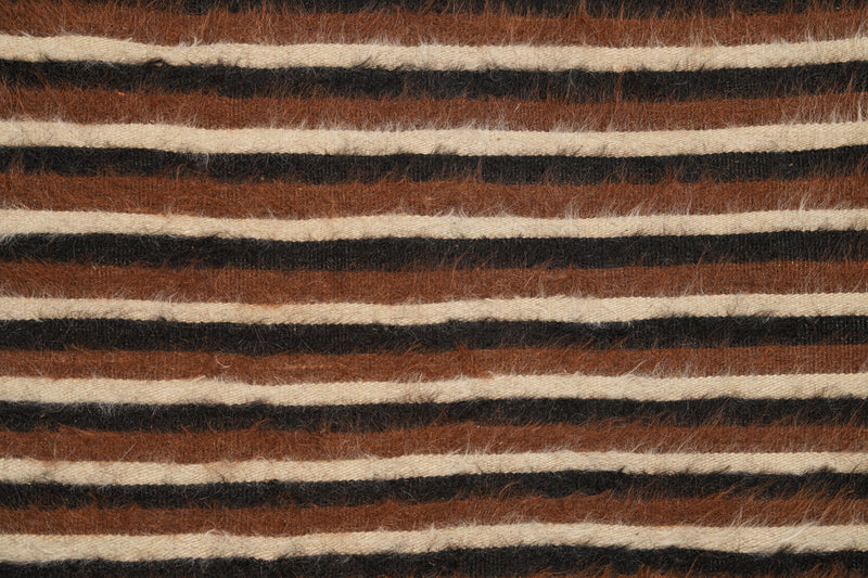 Vintage Turkish mohair rug 4' x 2'8"