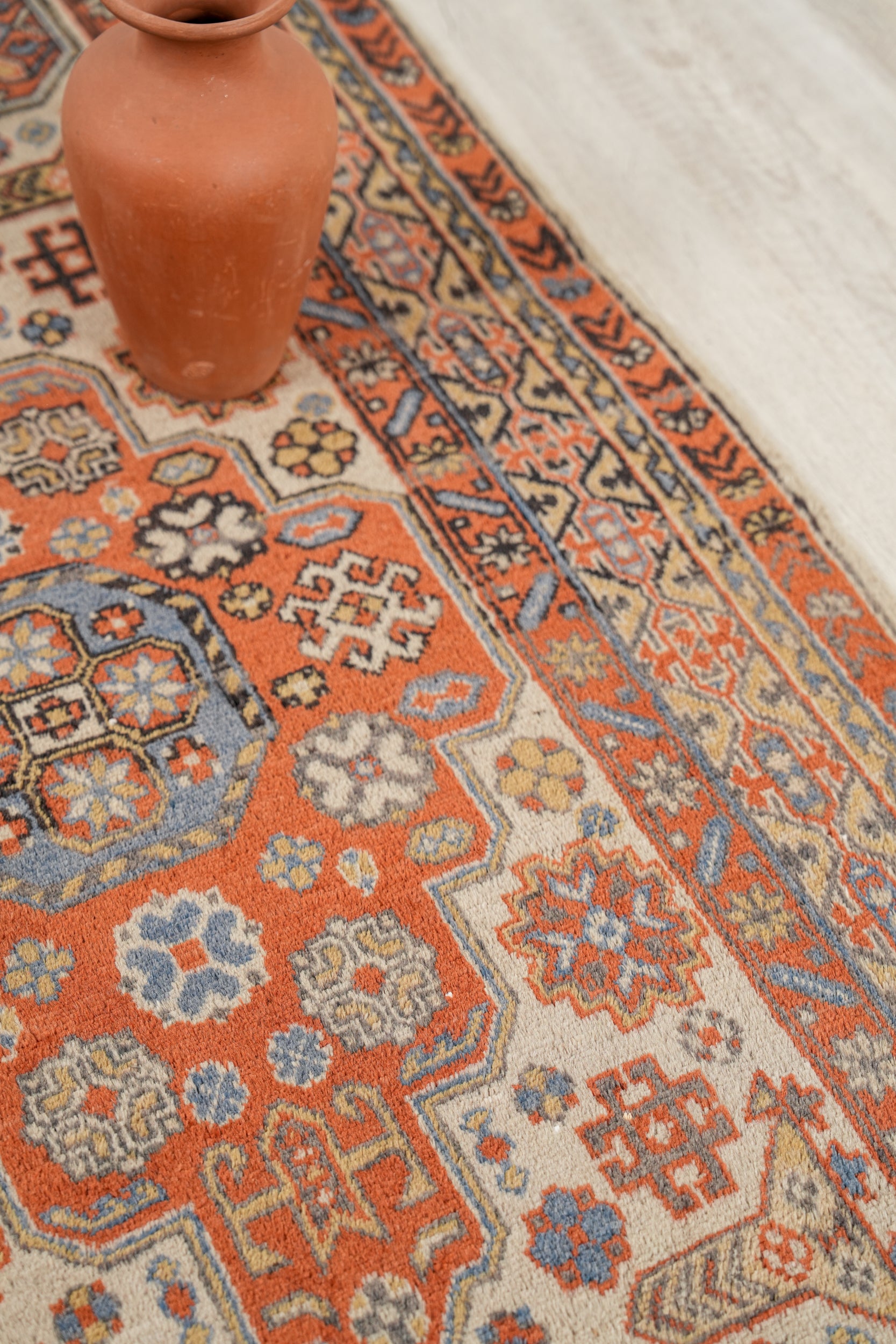 Vintage East Turkestan Khotan Rug 5'10" x 2'10"