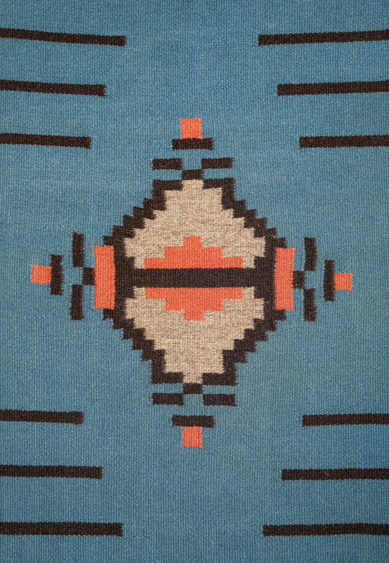 Vintage Scandinavian Textile 3'7" x 1'6"