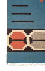 Vintage Scandinavian Textile 3'7" x 1'6"