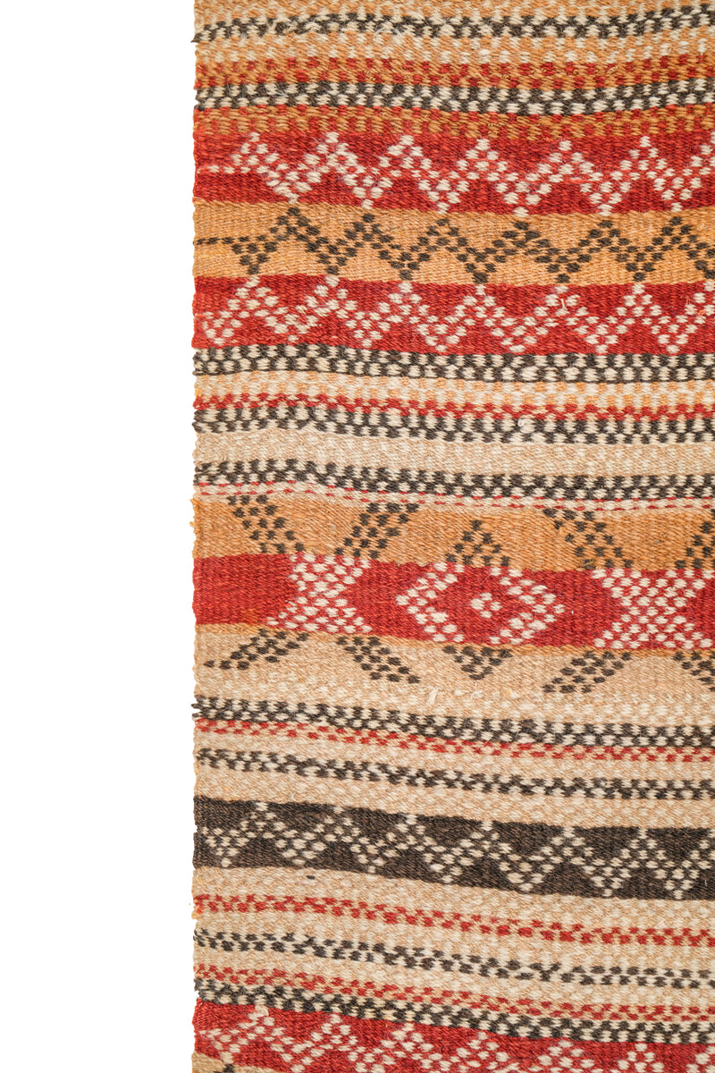 Antique Danish Dansk Brogd Coverlet textile 4'10" x 4'2"