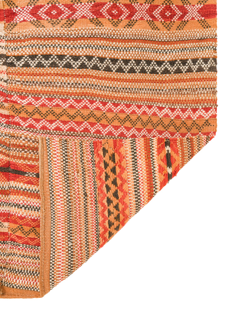 Antique Danish Dansk Brogd Coverlet textile 4'10" x 4'2"