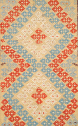 Vintage Turkish Cecim Kilim 3'2" x 2'