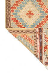 Vintage Turkish Cecim Kilim 3'2" x 2'
