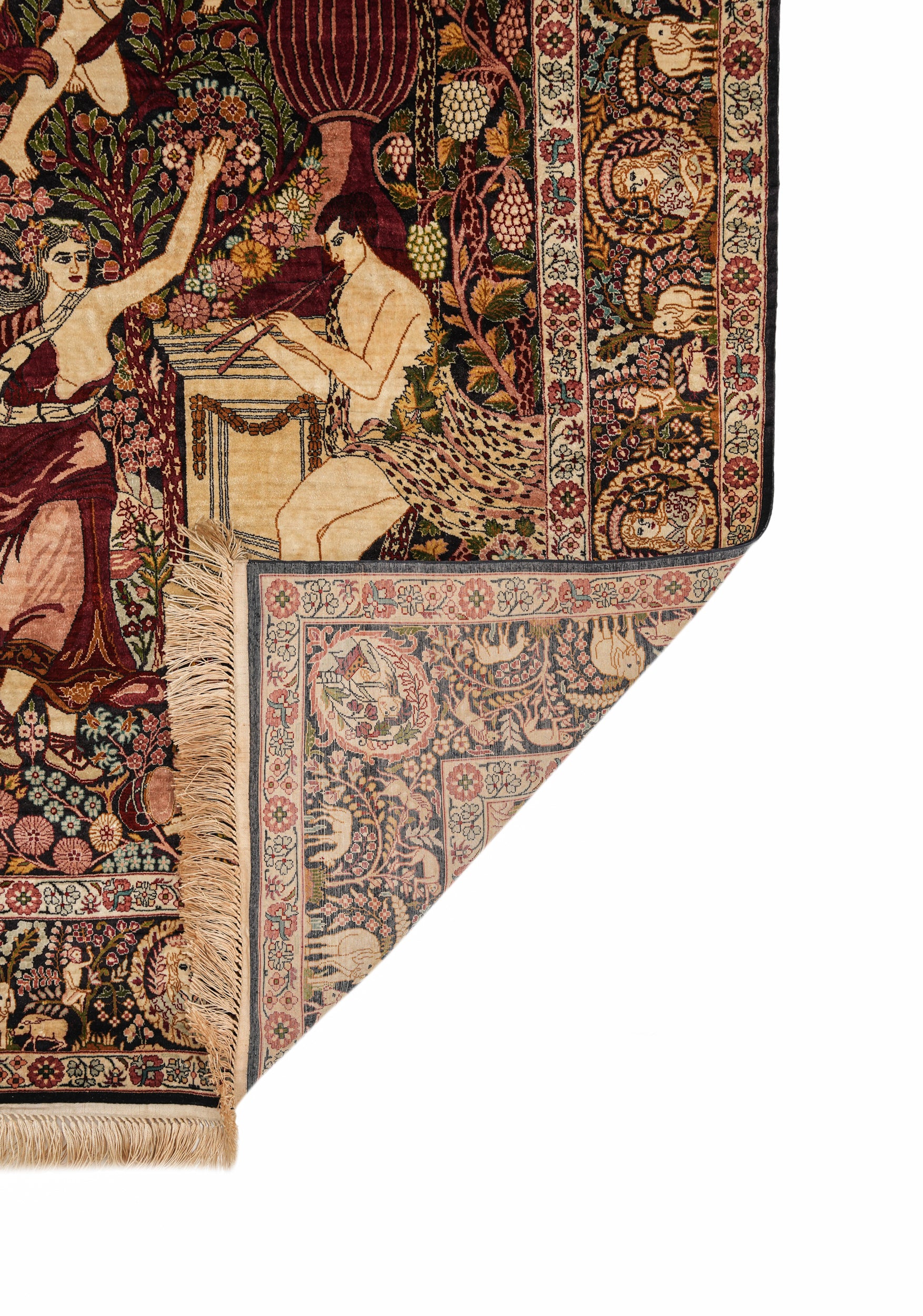 Raphael Silk Pictorial Rug 3' x 2'