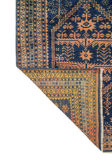 Vintage Anatolian Tribal Rug 4'8" x 3'6"