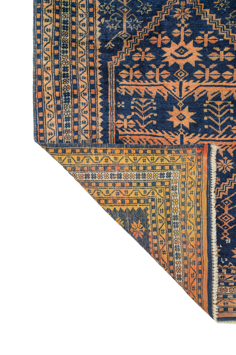 Vintage Anatolian Tribal Rug 4'8" x 3'6"