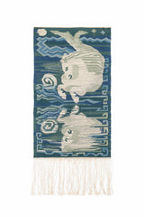 Vintage Scandinavian Tapestry kilim 2' x 1'2"